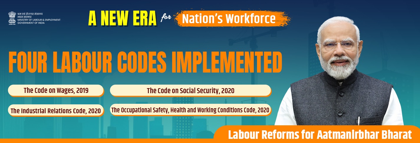 Four Labour Codes Implemented
