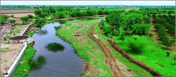 Mine water supply for irrigation from Saoner to Borgaon, WCL