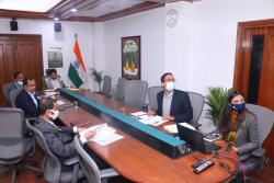 Meeting with Senior Officilas of MoC and CIL